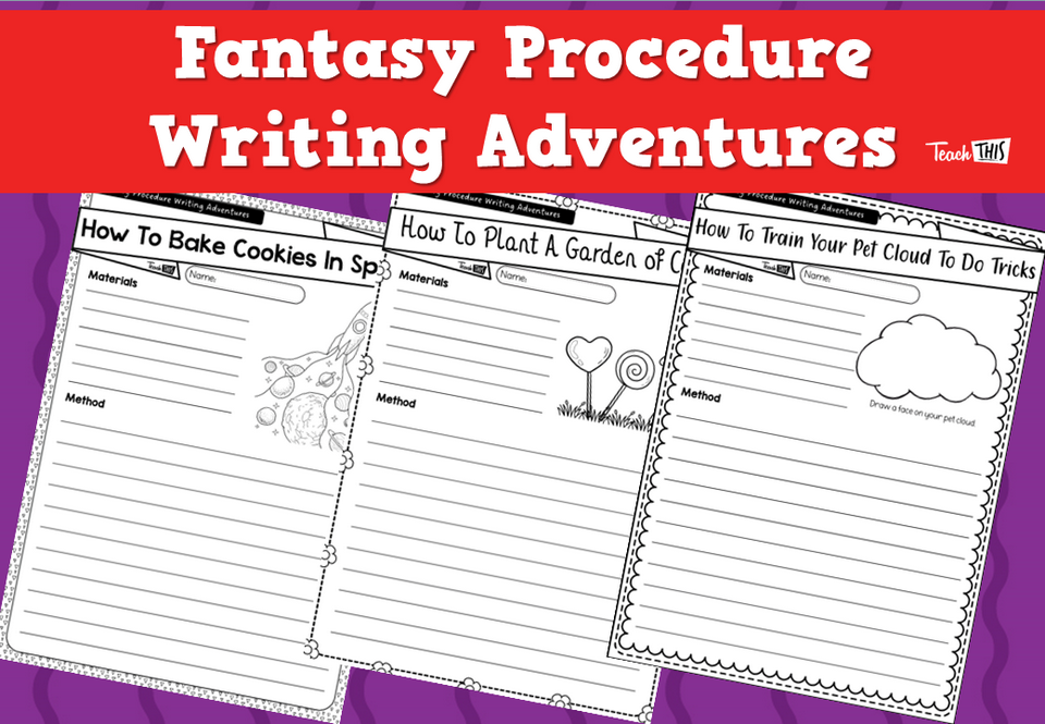 Fantasy Procedure Writing Adventures