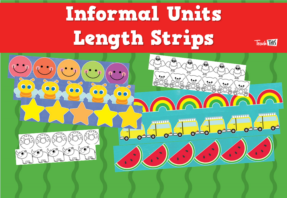 Informal Units Length Strips