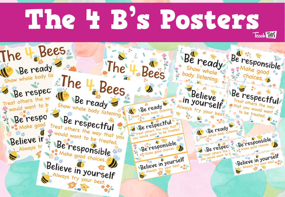 The 4 B’s Posters