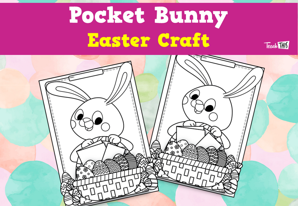 Pocket Bunny Easter Craft
