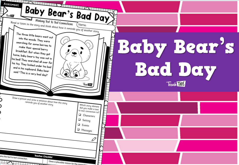 Baby Bear’s Bad Day