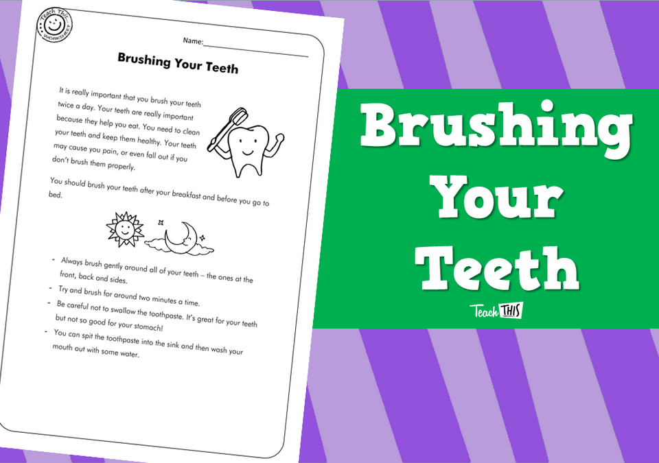 Brushing Your Teeth (2pg)