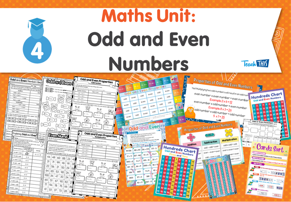 Maths Unit: Odd and Even Numbers
