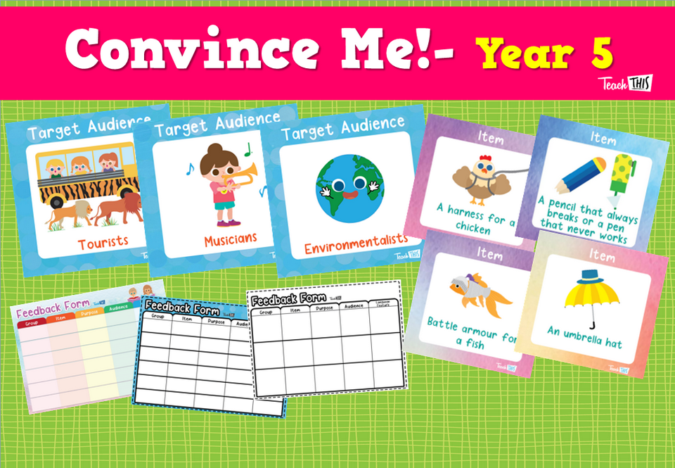 Convince Me!- Year 5