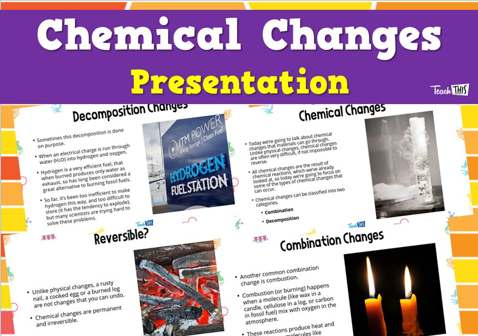 Chemical Changes - Presentation