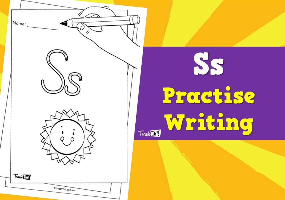 Ss - Practise Writing