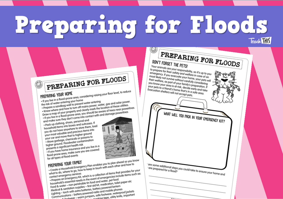 Preparing for Floods (2pg)