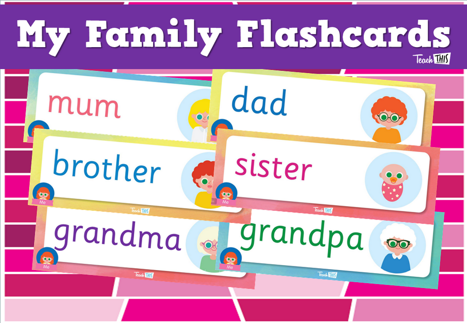 My Family Flashcards
