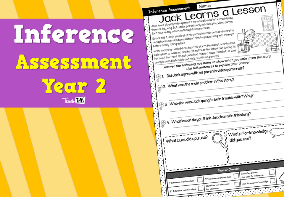 Inference Assessment Year 2