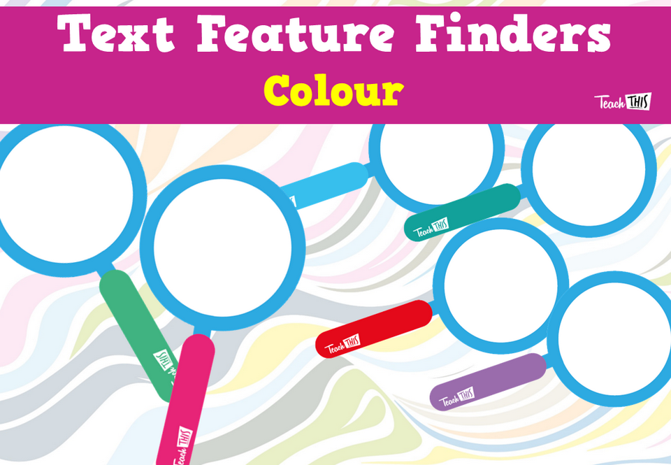 Text Feature Finders - Colour