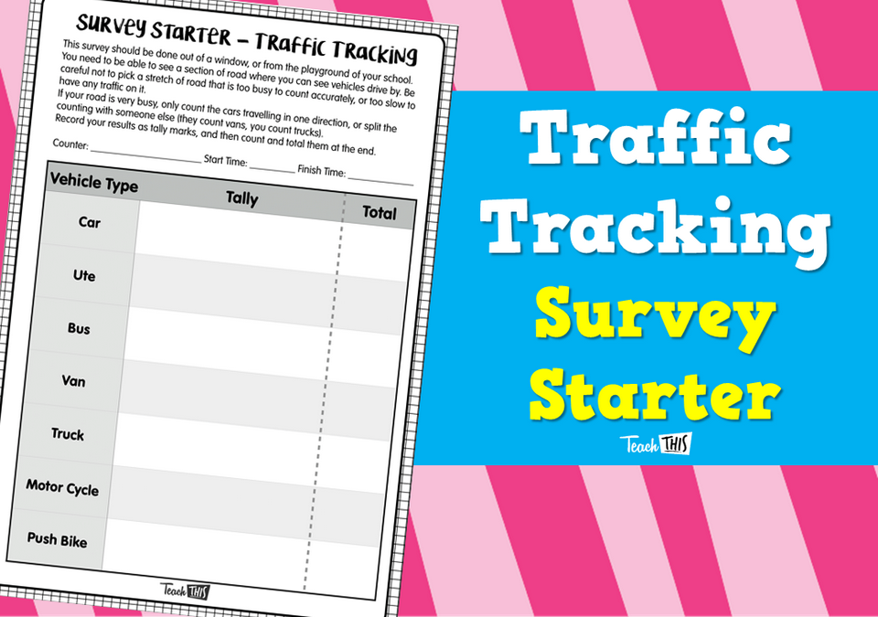 Tracking Traffic - Survey Starter
