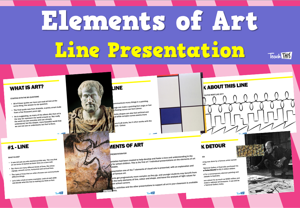 Elements of Art - Line Presentation