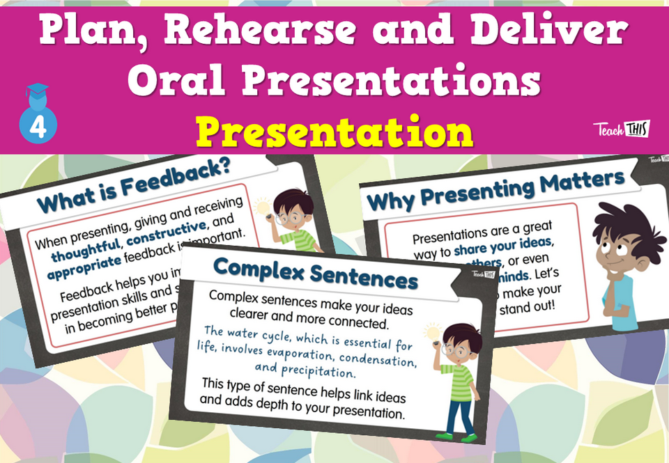 Plan, Rehearse and Deliver Oral Presentations - Presentation