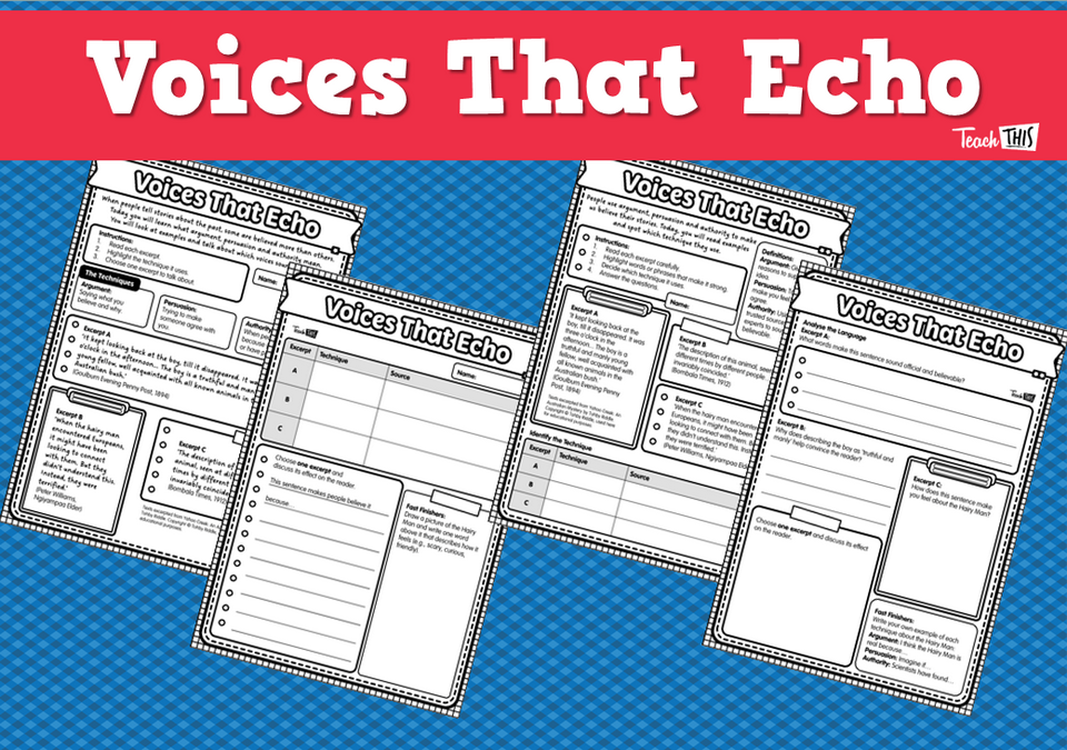 Voices That Echo