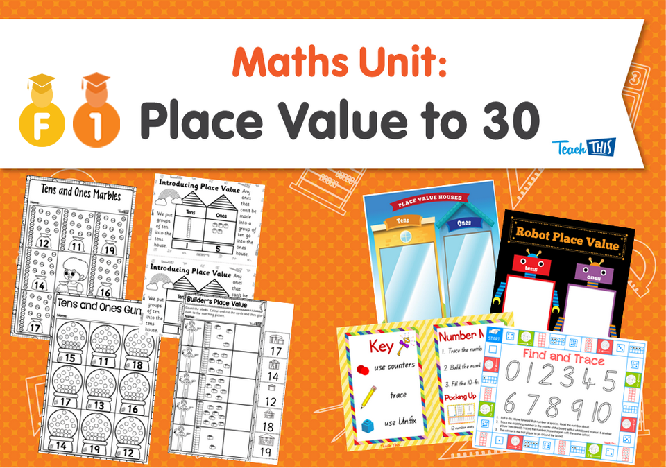 Maths Unit: Place Value to 30