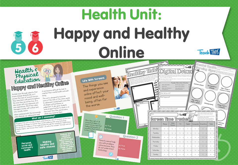 Health Unit: Happy and Healthy Online