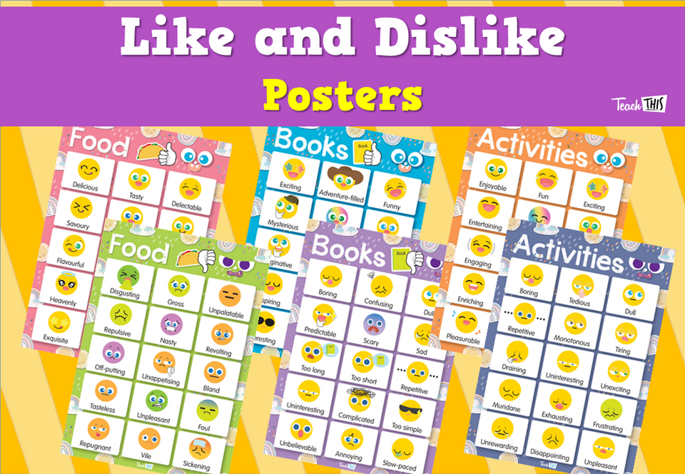 Like and Dislike Posters