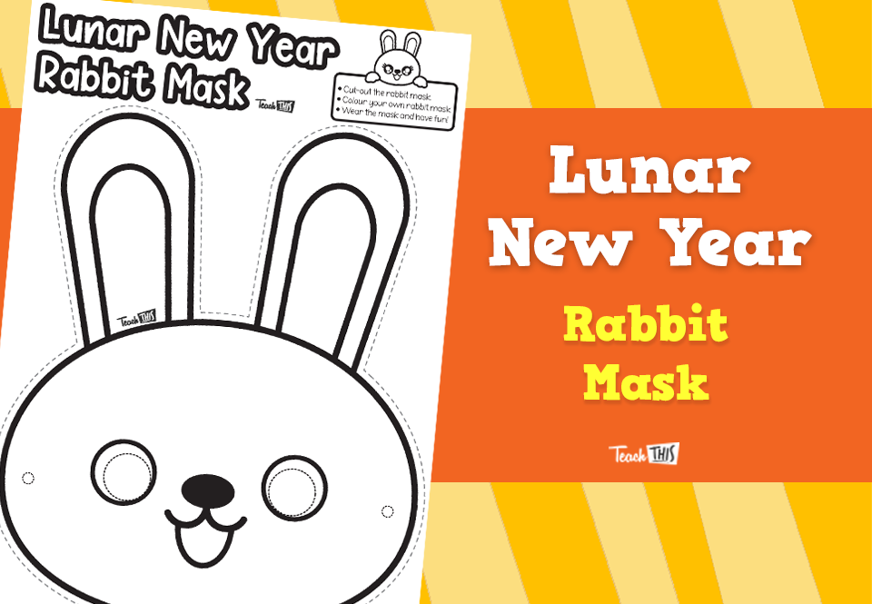 Lunar New Year - Rabbit Mask