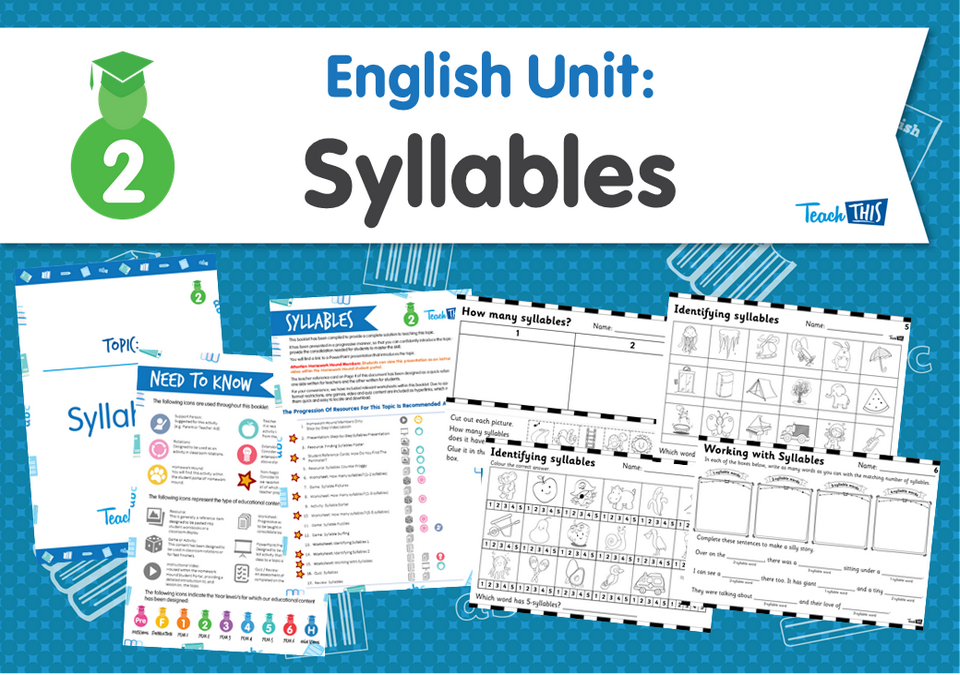 English Unit: Syllables