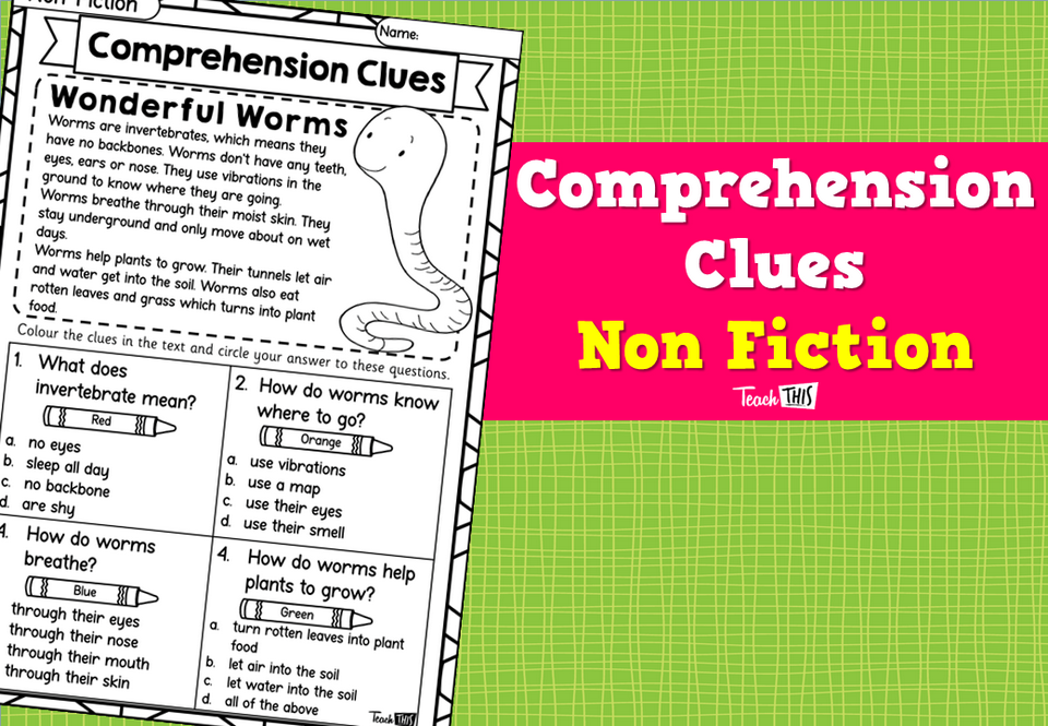 Comprehension Clues – Non Fiction