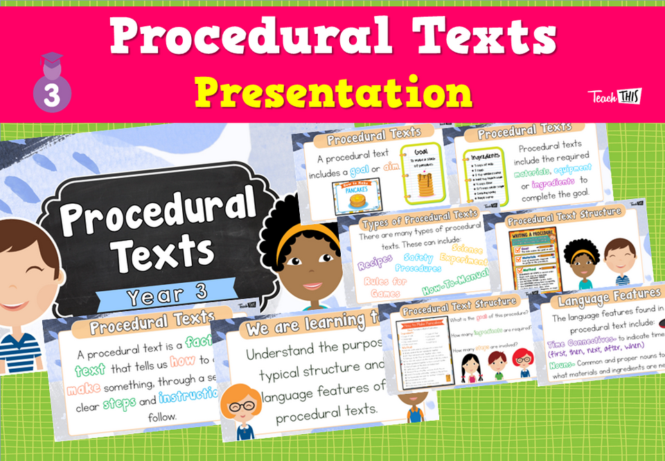 Procedural Texts - Presentation