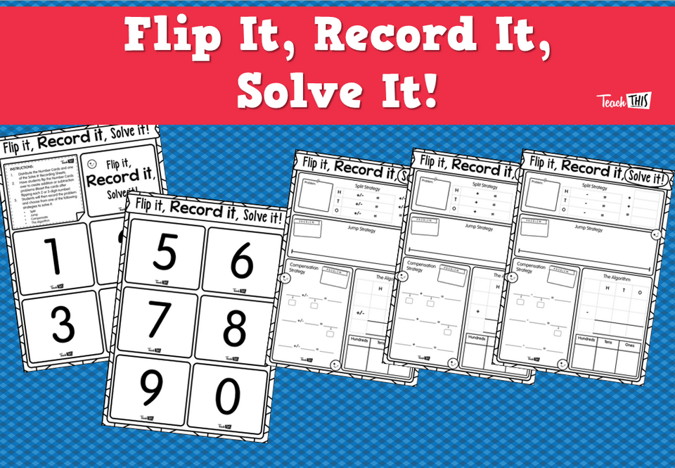 Flip It, Record It, Solve It!