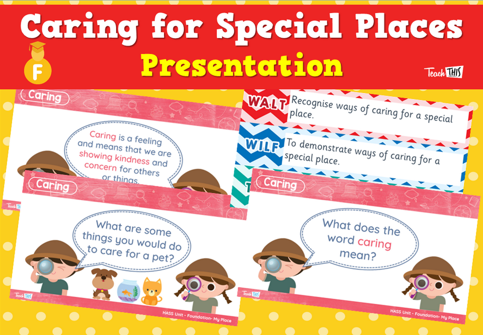 Caring for Special Places - Presentation