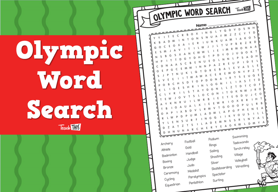 Olympic Word Search