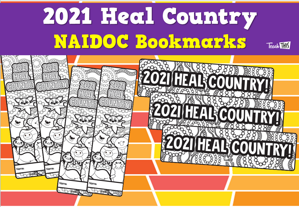 2021 Heal Country NAIDOC Bookmarks