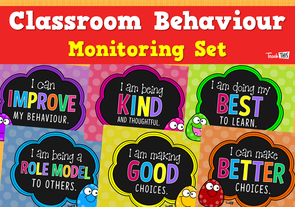 Classroom Behaviour - Monitoring Set