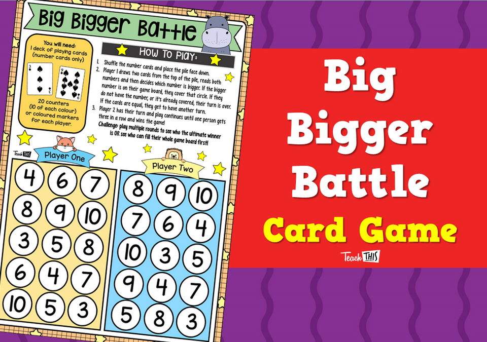 Big Bigger Battle – Card Game
