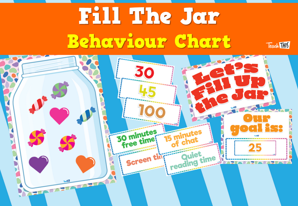 Fill The Jar - Behaviour Chart
