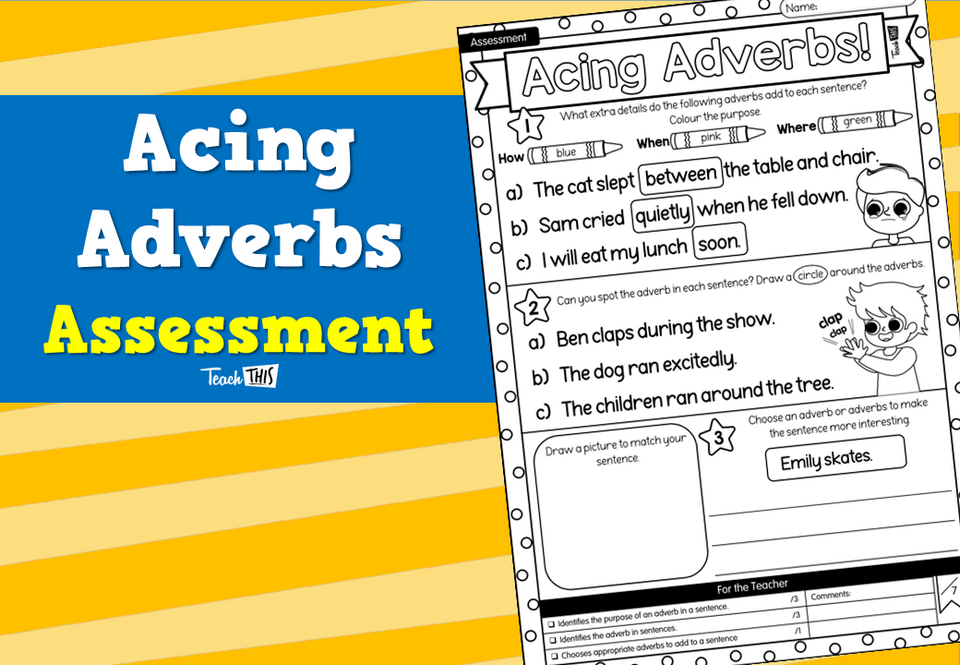 Acing Adverbs Assessment