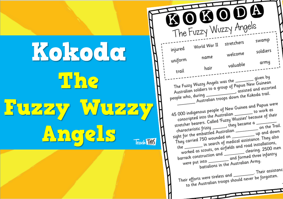 Kokoda - The Fuzzy Wuzzy Angels