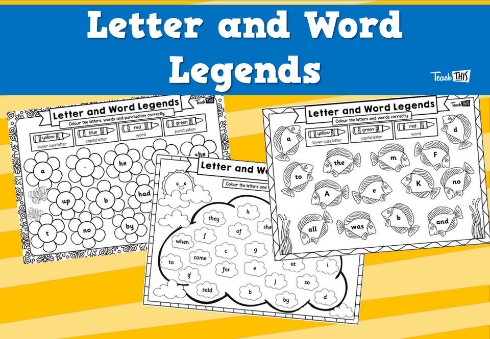 Letter and Word Legends