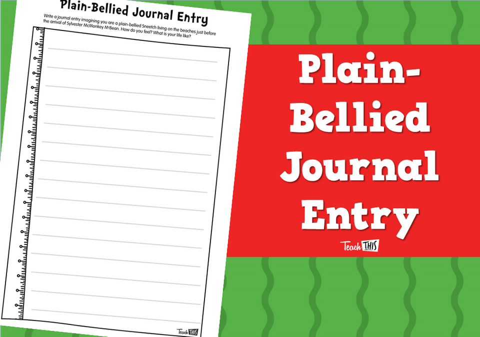 Plain-Bellied Journal Entry