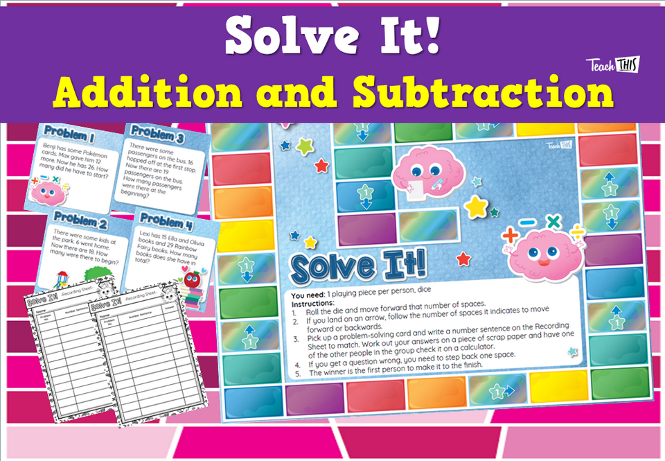 Solve It! Addition and Subtraction