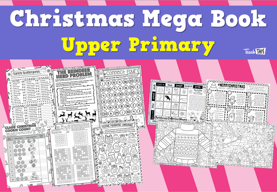 Christmas Mega Book – Upper Primary
