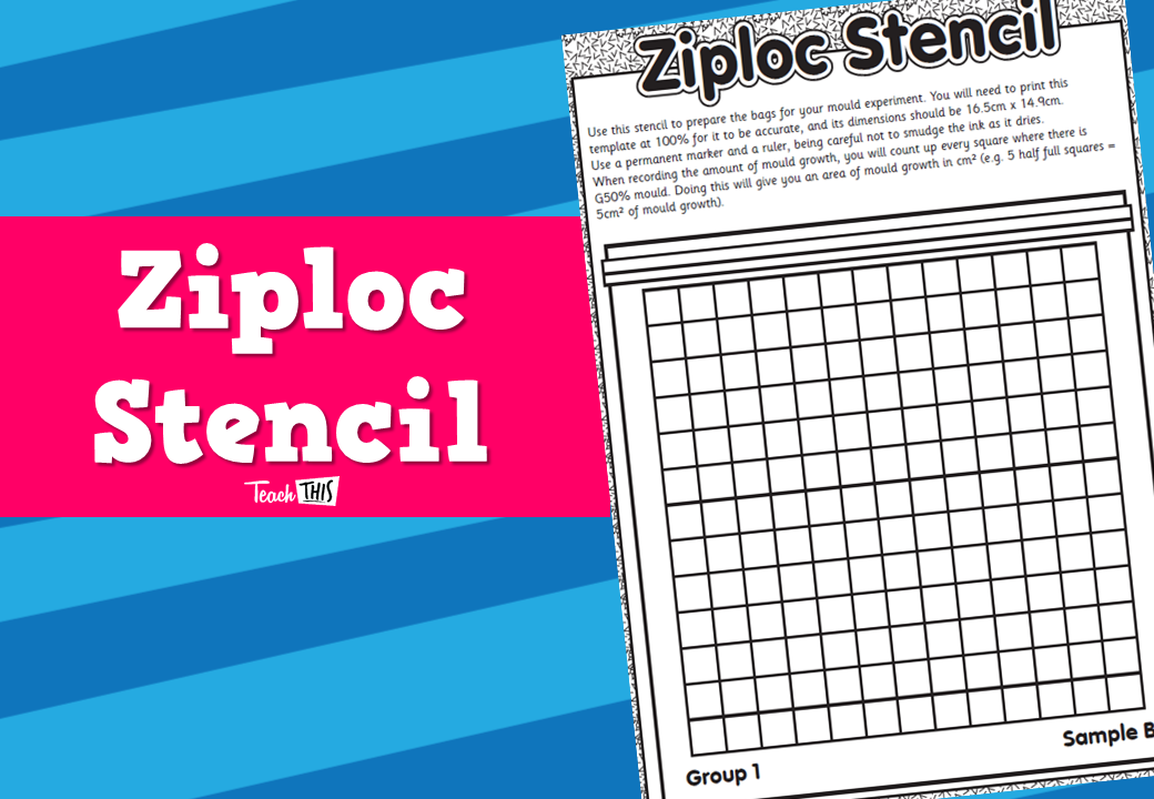 Ziploc Stencil