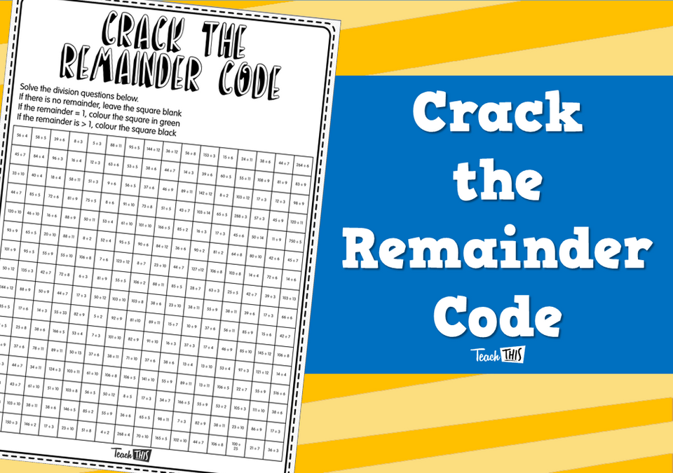 Crack the Remainder Code
