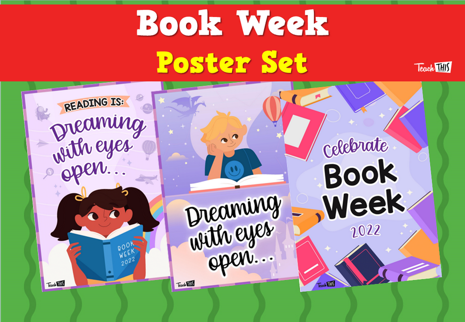 Book Week 2022 - Poster Set