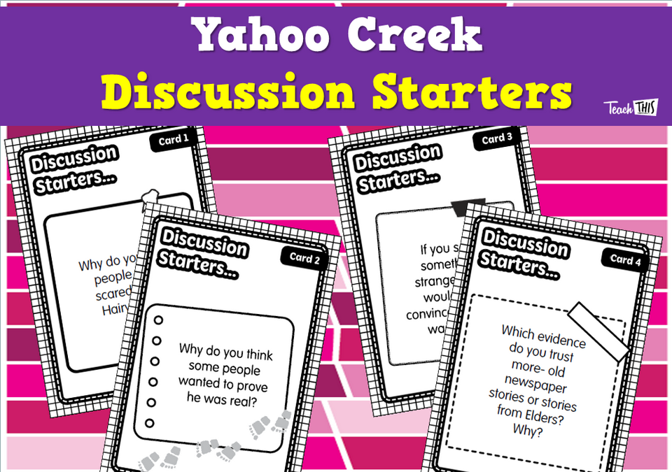 Yahoo Creek - Discussion Starters