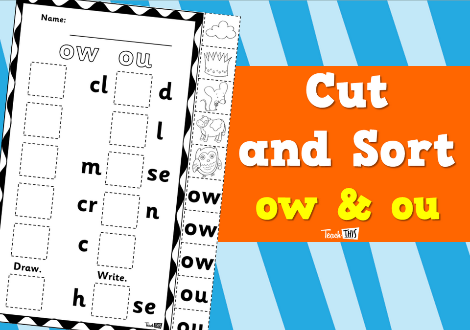 Cut and Sort - ow & ou
