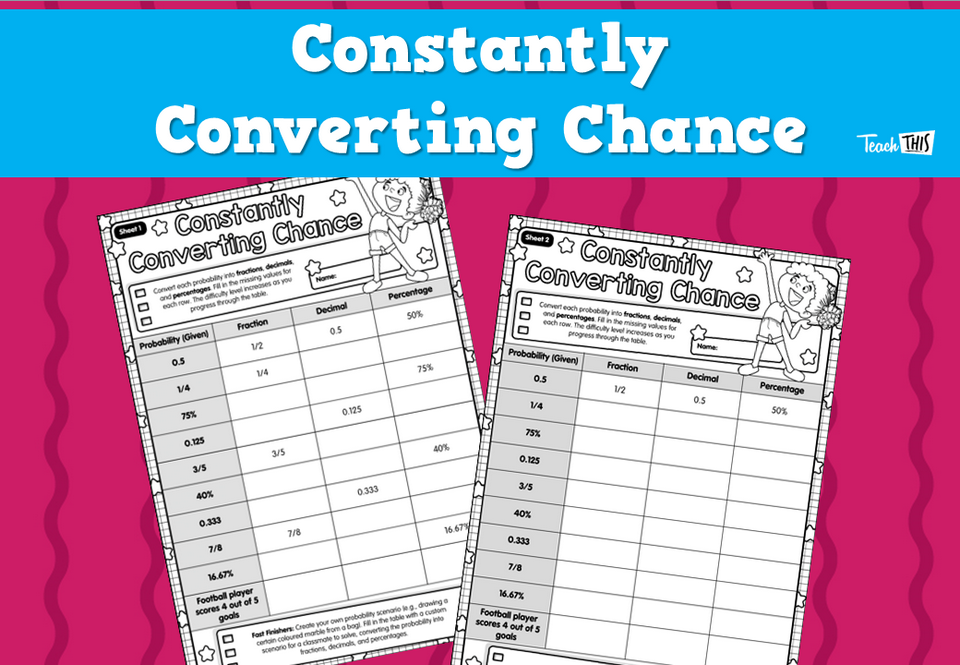 Constantly Converting Chance