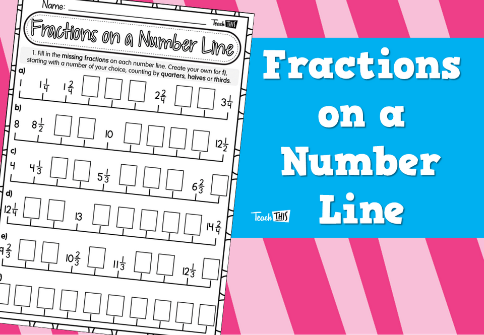 Fractions on a Number Line