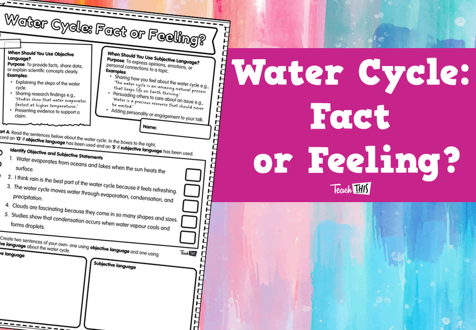 Water Cycle: Fact or Feeling?