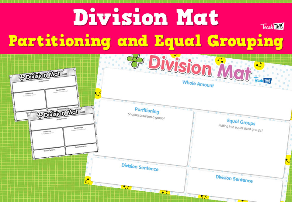 Division Mat- Partitioning and Equal Grouping