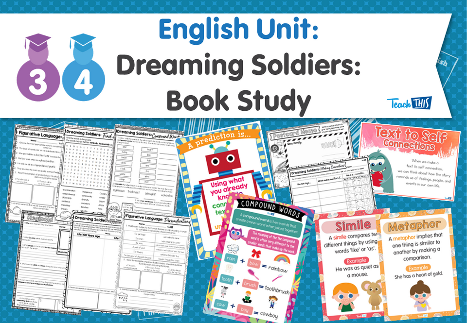 English Unit: Dreaming Soldiers: Book Study