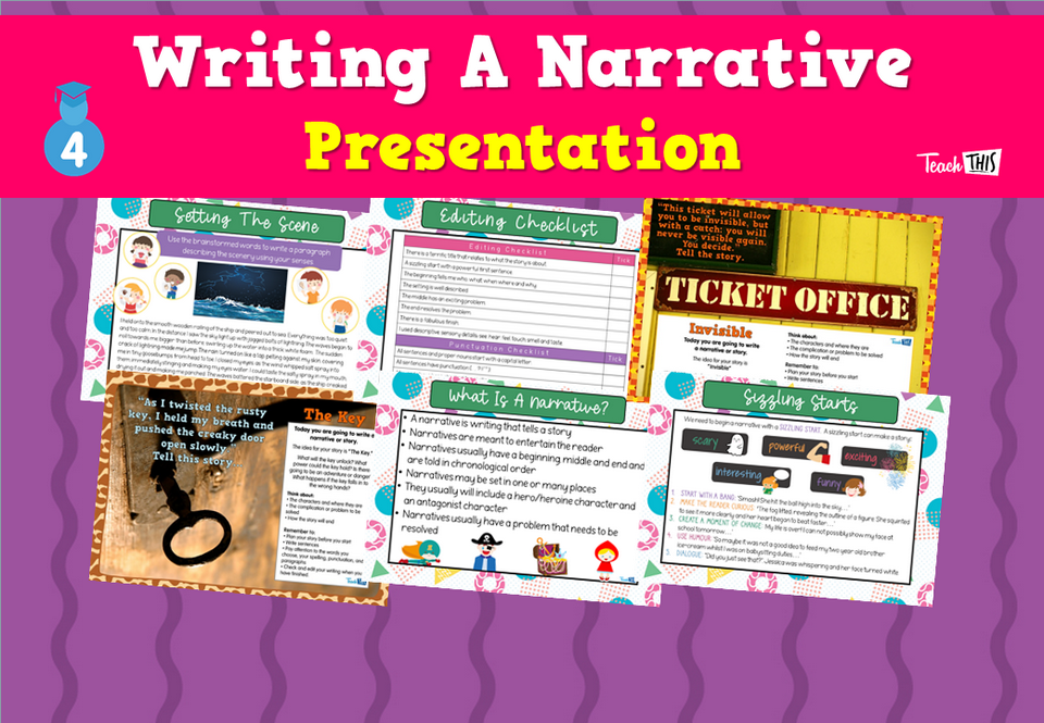 Writing a Narrative - Presentation