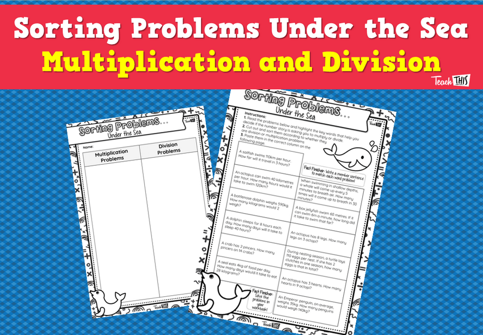 Sorting Problems Under the Sea- Multiplication and Division